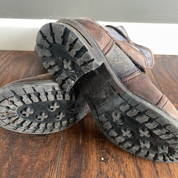 RARE UGG Adela “Ink” Motorcycle biker shearling leather US 5 Authentic - Picture 2 of 7